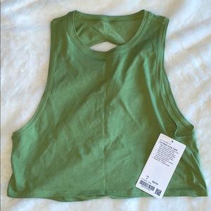 Lululemon Cut Back Crop Tank
